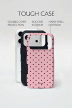Auren Pink Cherry Dot Case