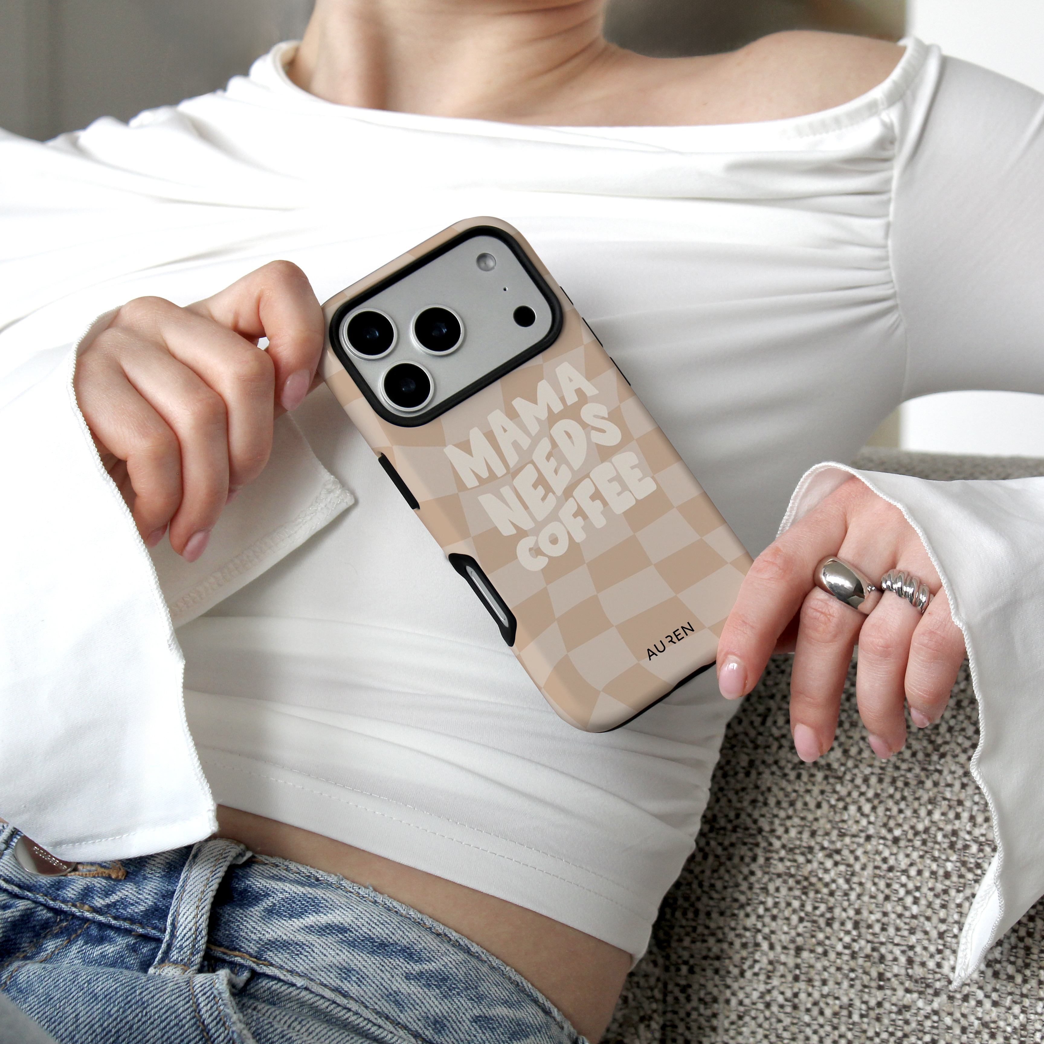 Auren Mama Needs Coffee Case - Armor Series