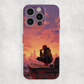 Auren Sunset Spider Glossy Hard Case