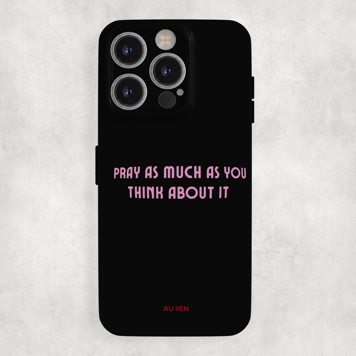 Auren Pray & Believe Glossy Hard Case