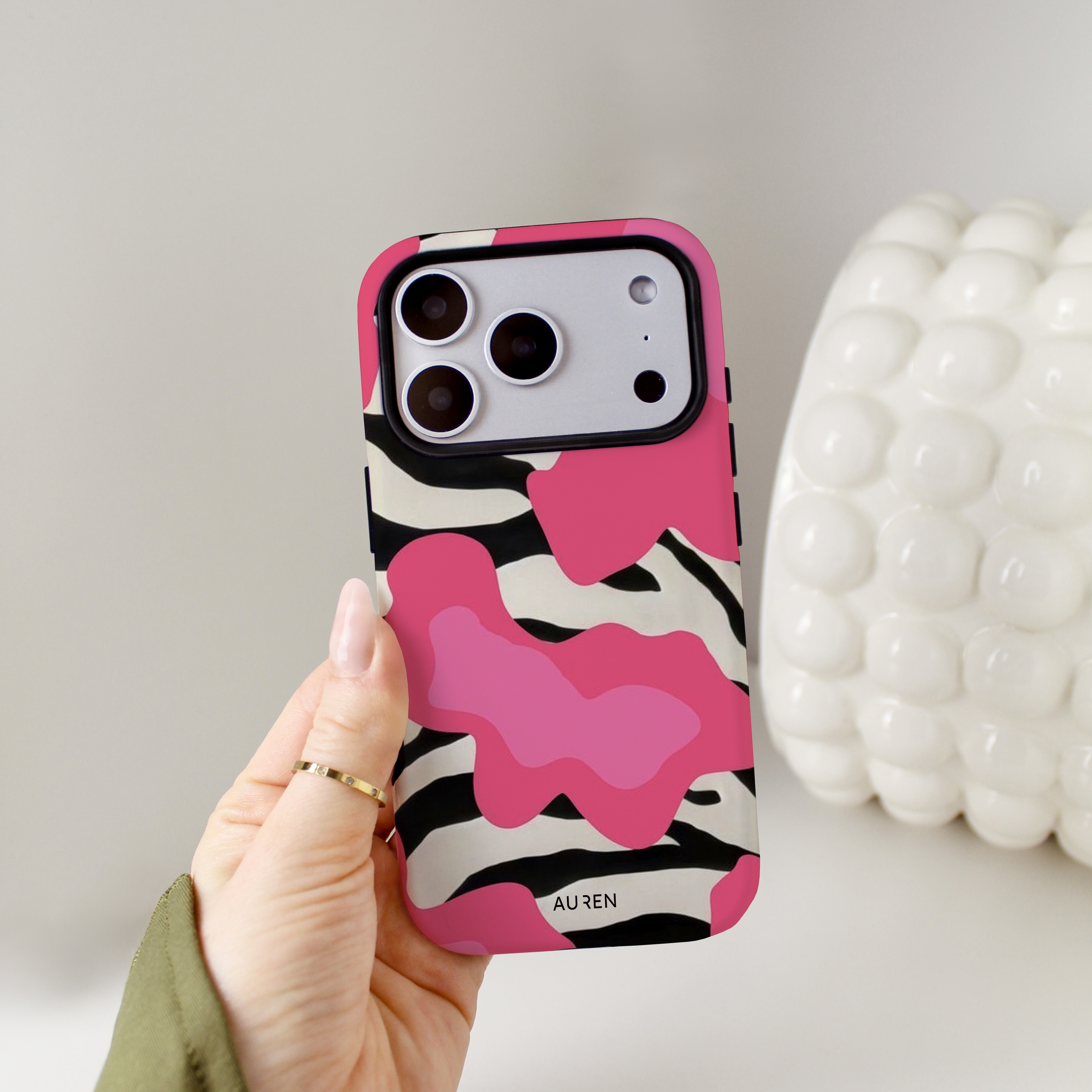 Auren Pink Safari Case - Armor Series