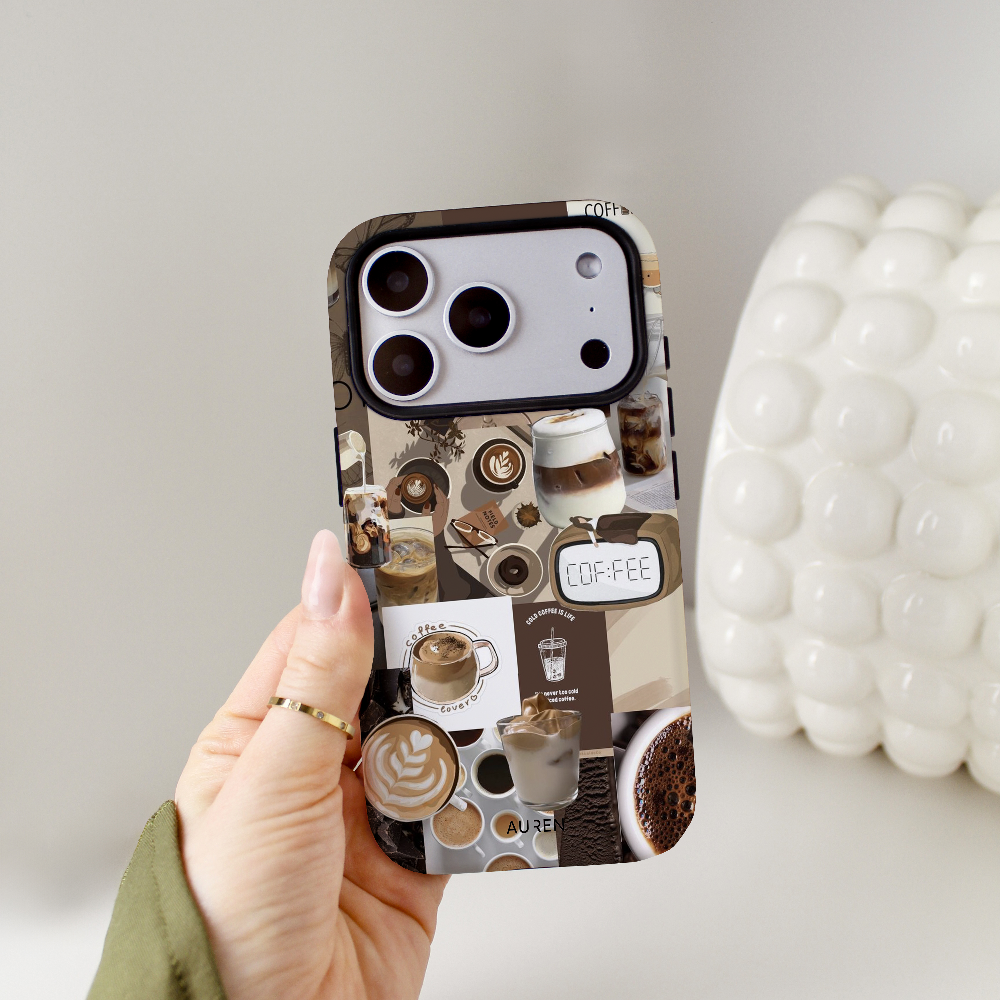Auren Coffee Moodboard Case - Armor Series
