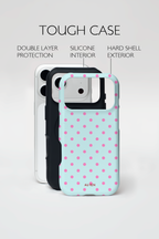 Auren Bubblegum Sky Polka Dot Case - Armor Series