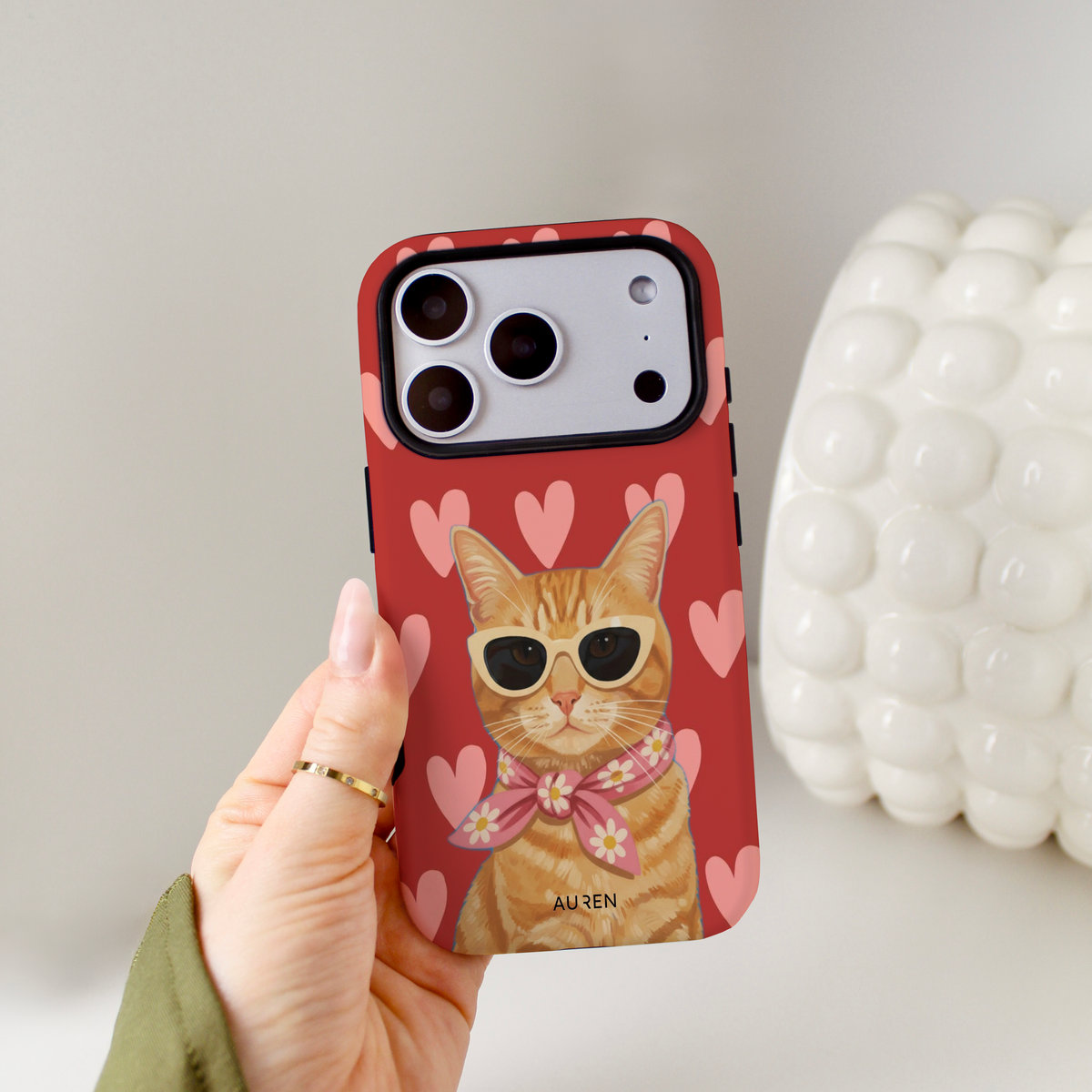 Auren Heartthrob Cat Case – Armor Series