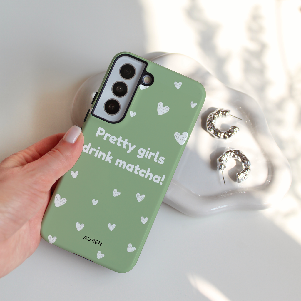 Auren Pretty Girls Drink Matcha Case - Armor Series