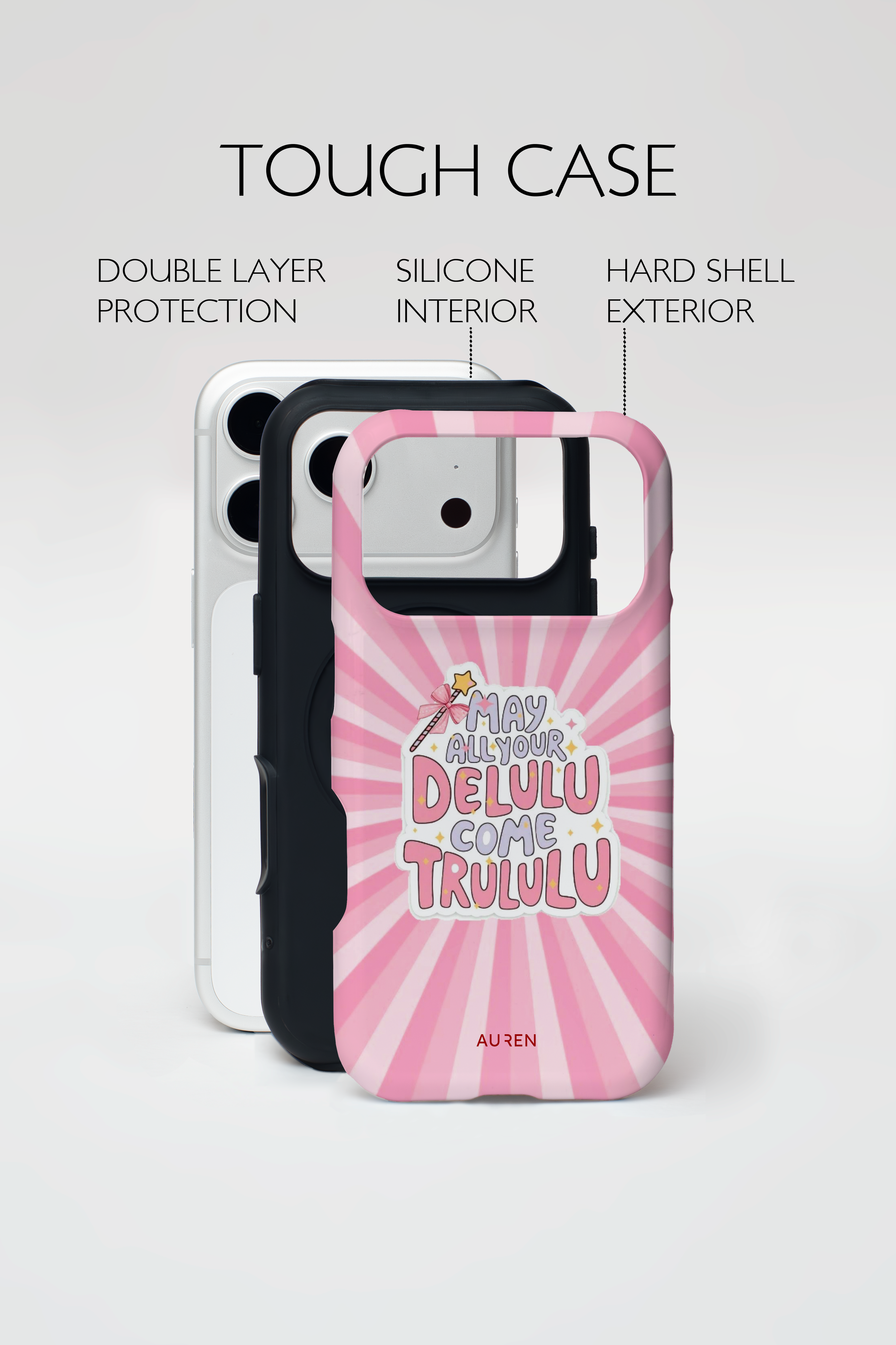 Auren Delulu Manifestation Case - Armor Series