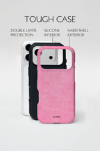 Auren Bubblegum Pink Texture Case