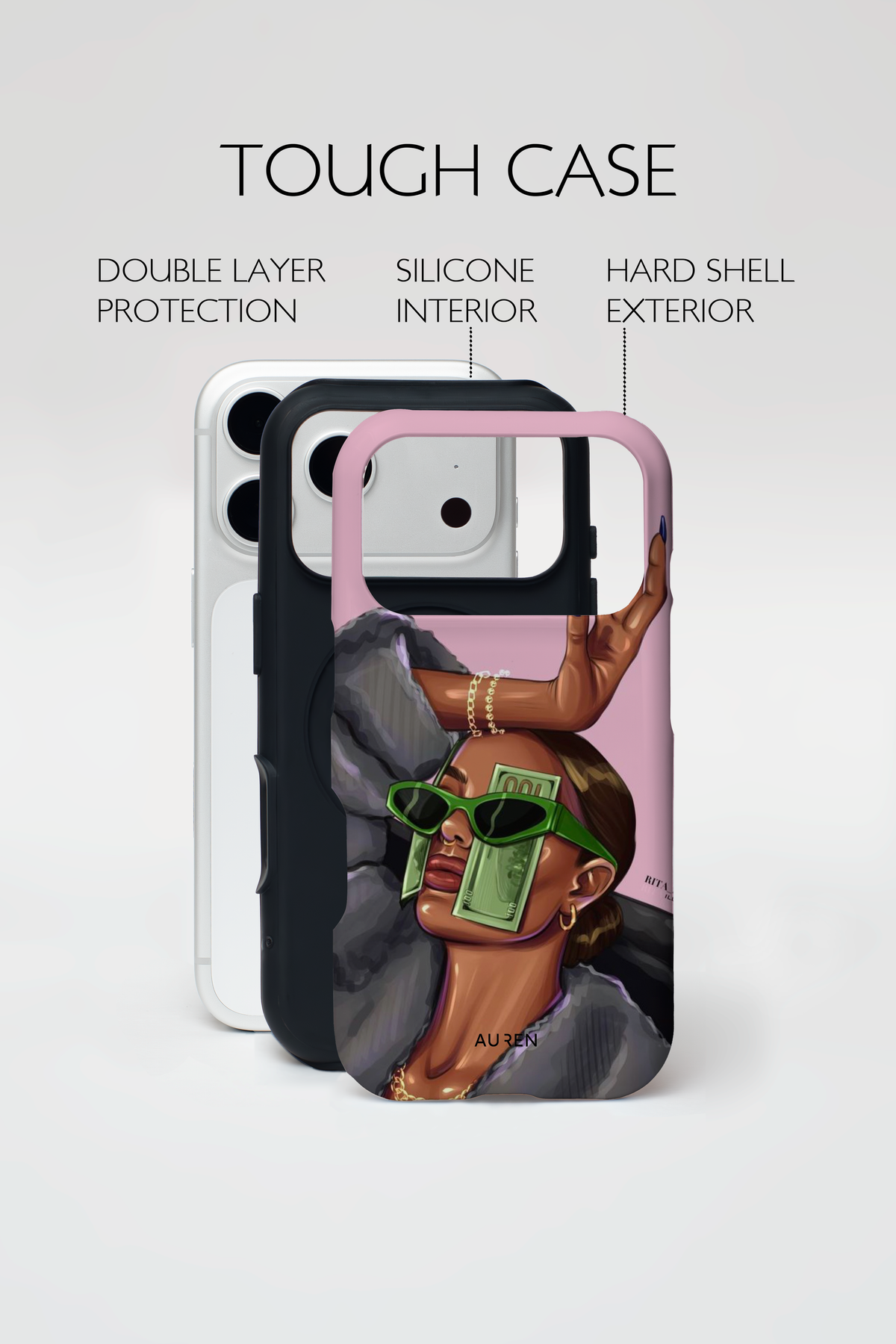 Auren Luxe Money Muse Case - Armor Series