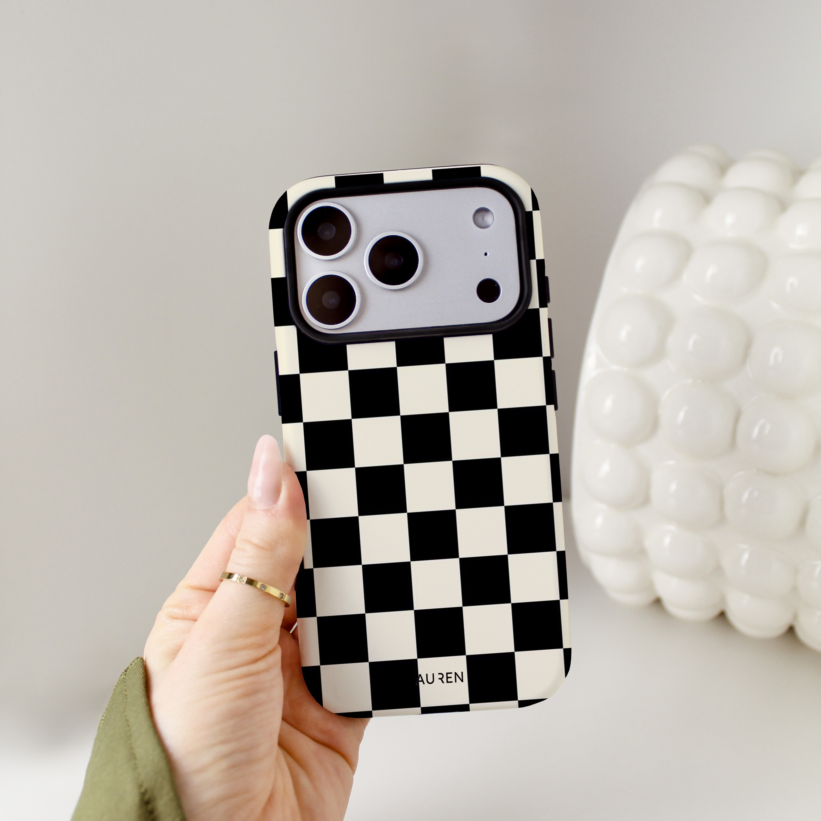 Auren Classic Mono Checker Case - Armor Series