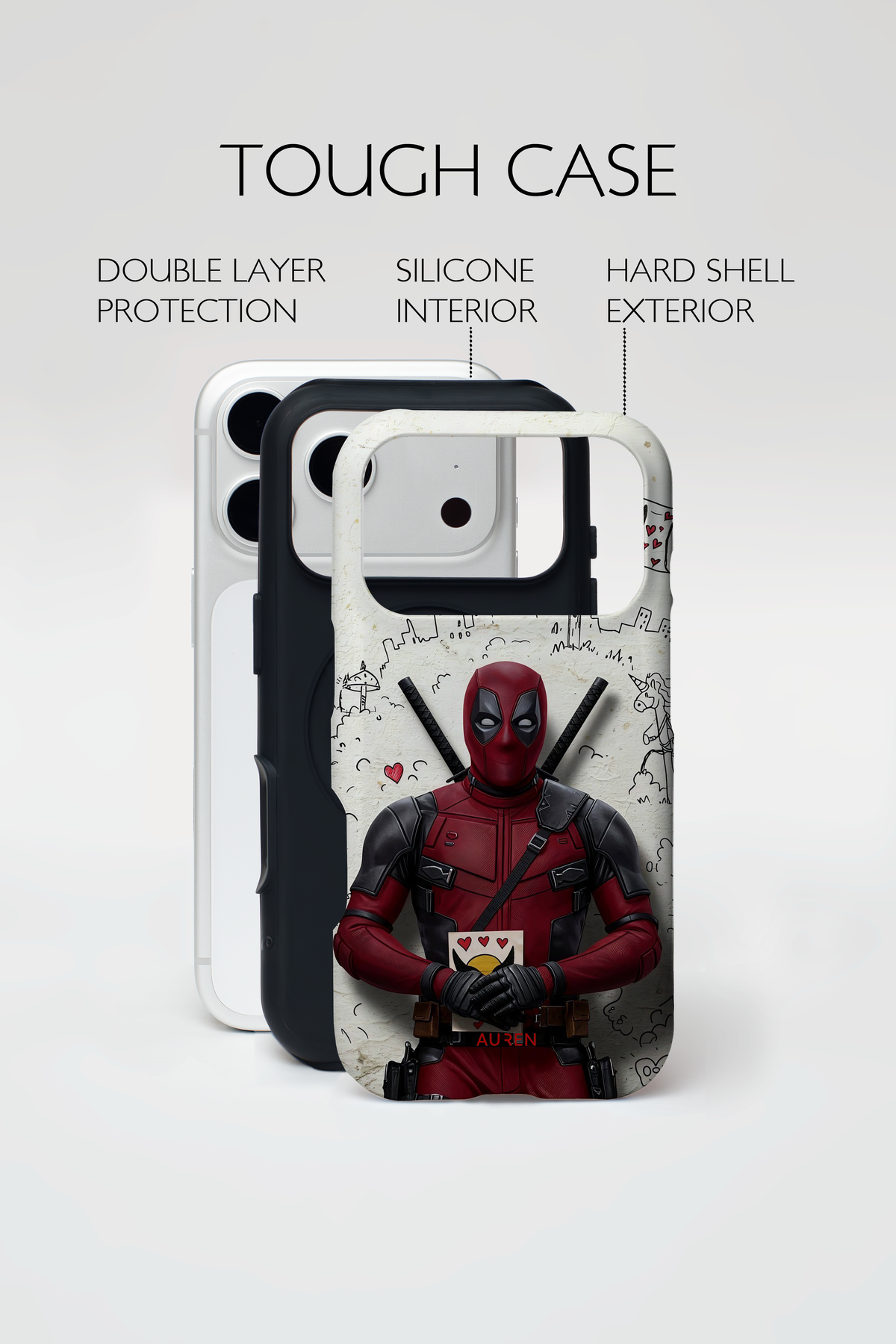 Auren Deadpool Love Letter (Deadpool) Case – Armor Series