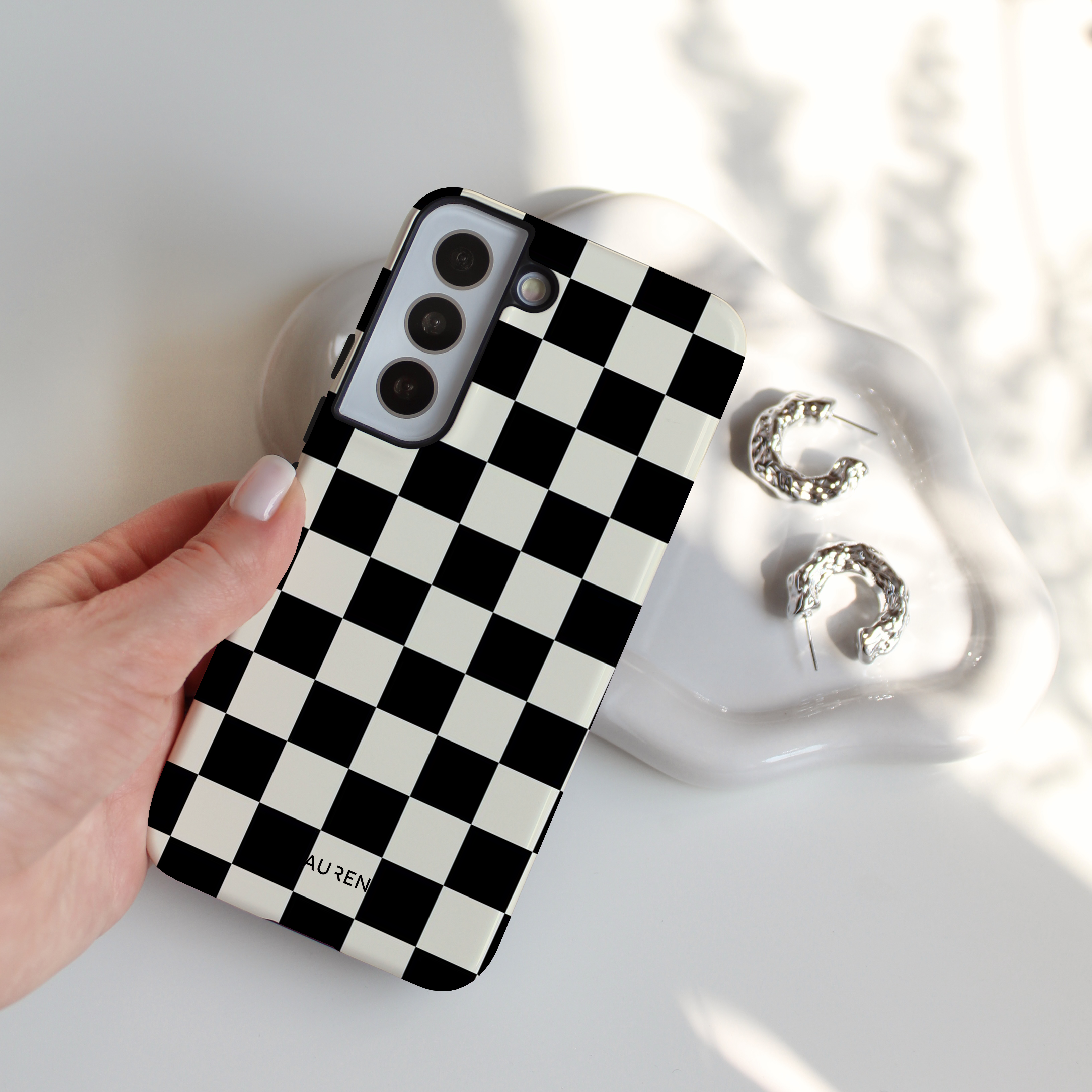 Auren Classic Mono Checker Case - Armor Series