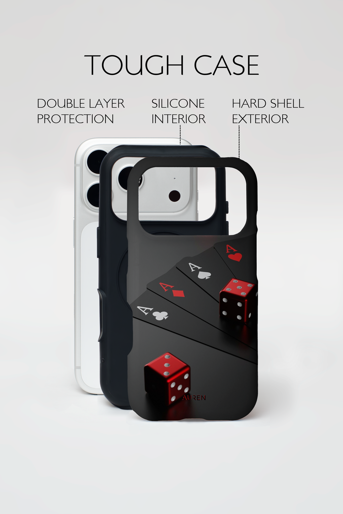Auren Lucky Aces Case – Armor Series