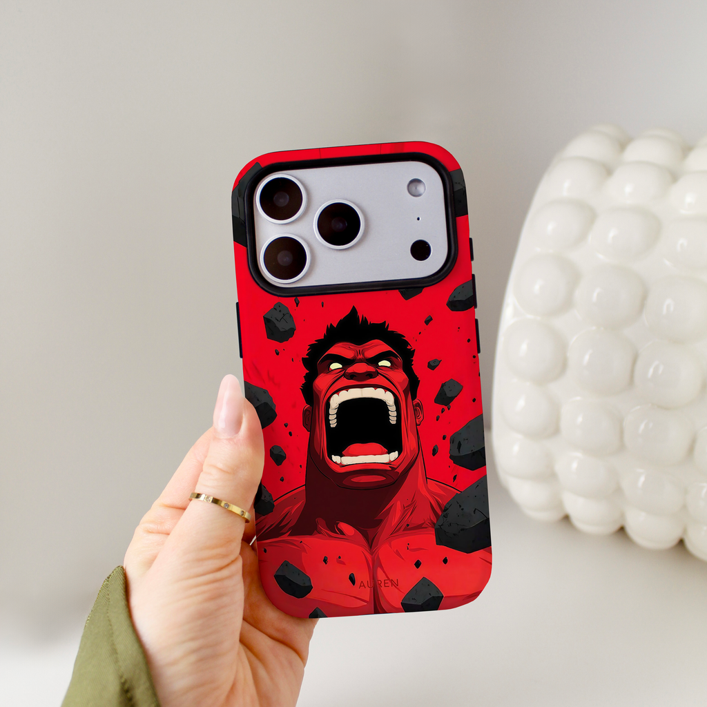 Auren Red Rage Hulk (Marvel) Case – Armor Series