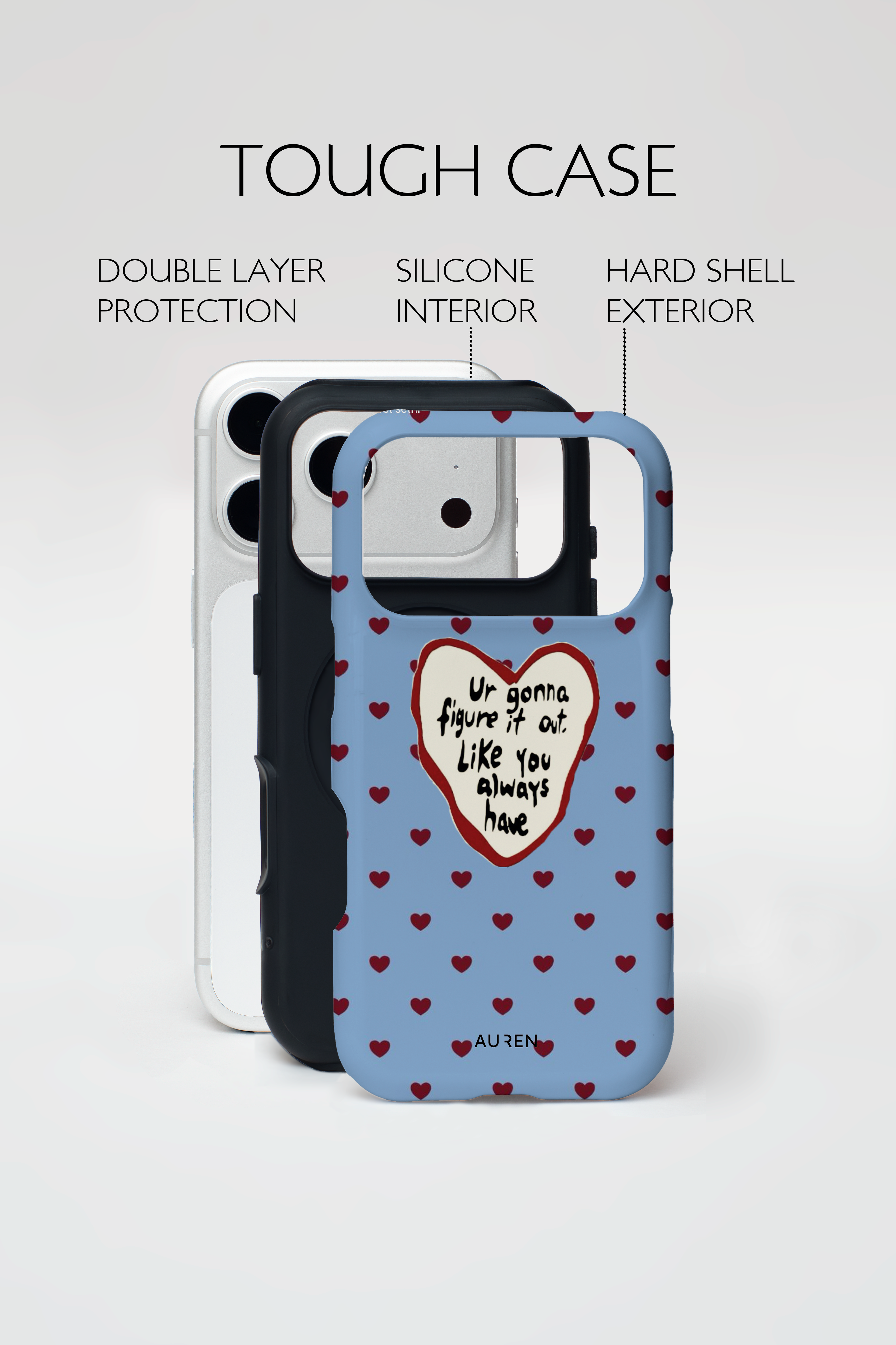 Auren Figure It Out Case - Armor Series