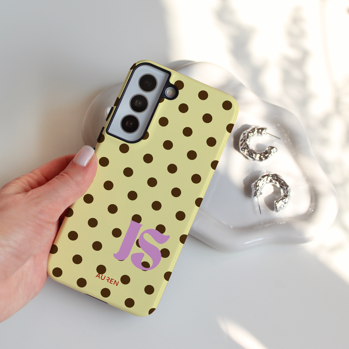 Auren Personalised Signature Case - Name & Initial