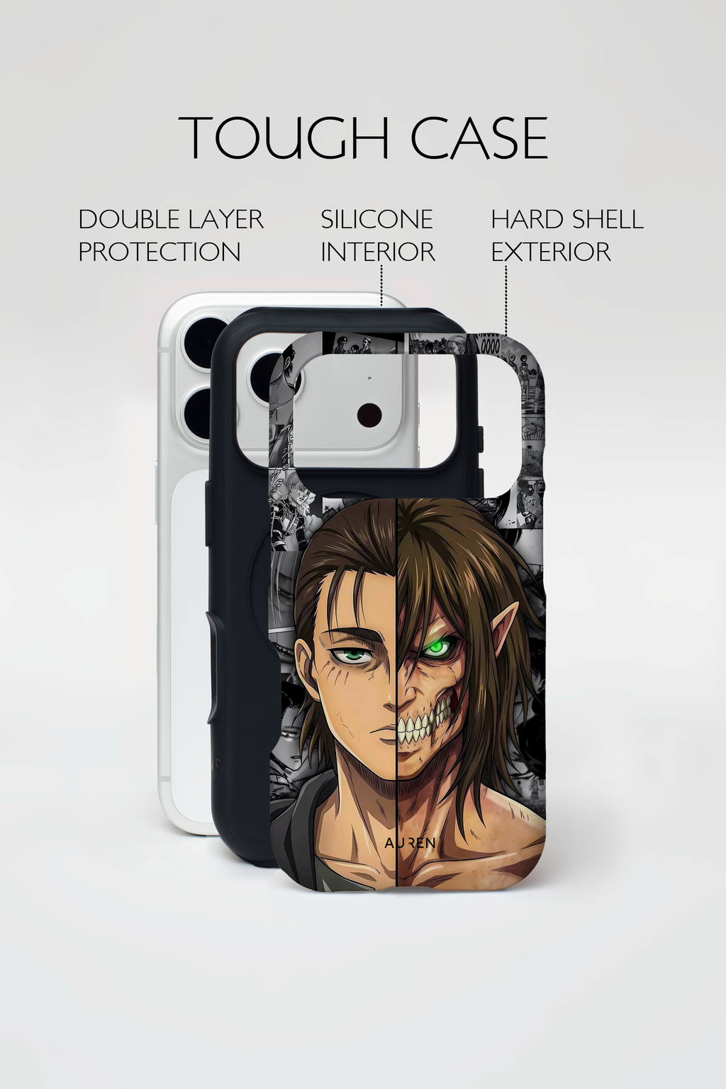 Auren Eren Yeager (Attack on Titan) Case – Armor Series