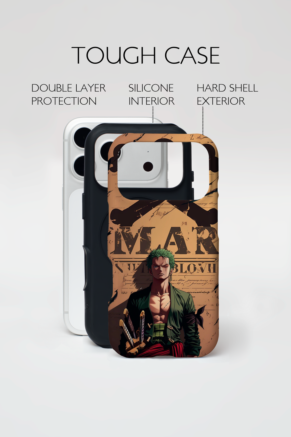 Auren Roronoa Zoro (One Piece) Case – Armor Series