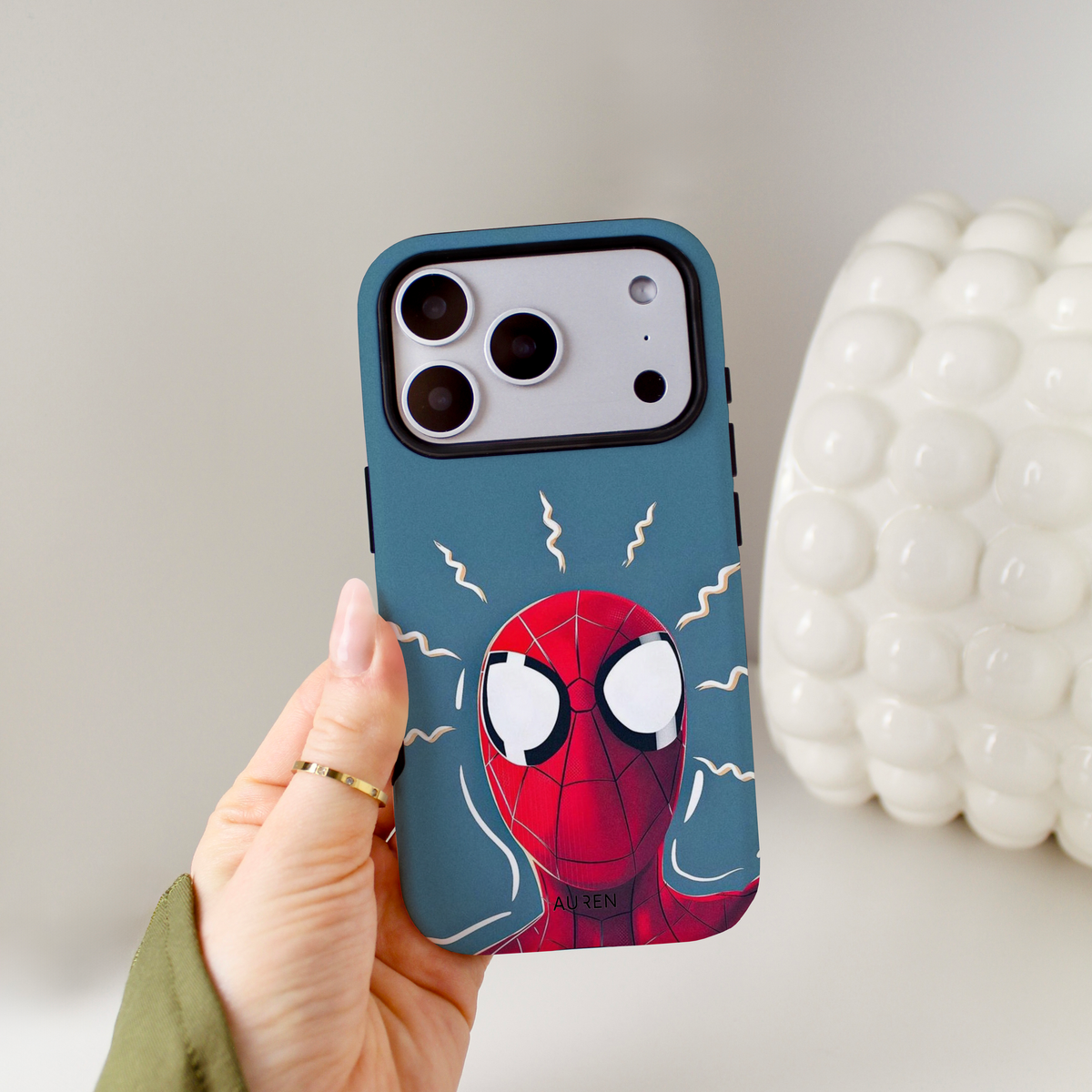 Auren Spider-Man (Pop Eyes) Case – Armor Series