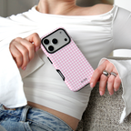 Auren Pink Picnic Gingham Case - Armor Series