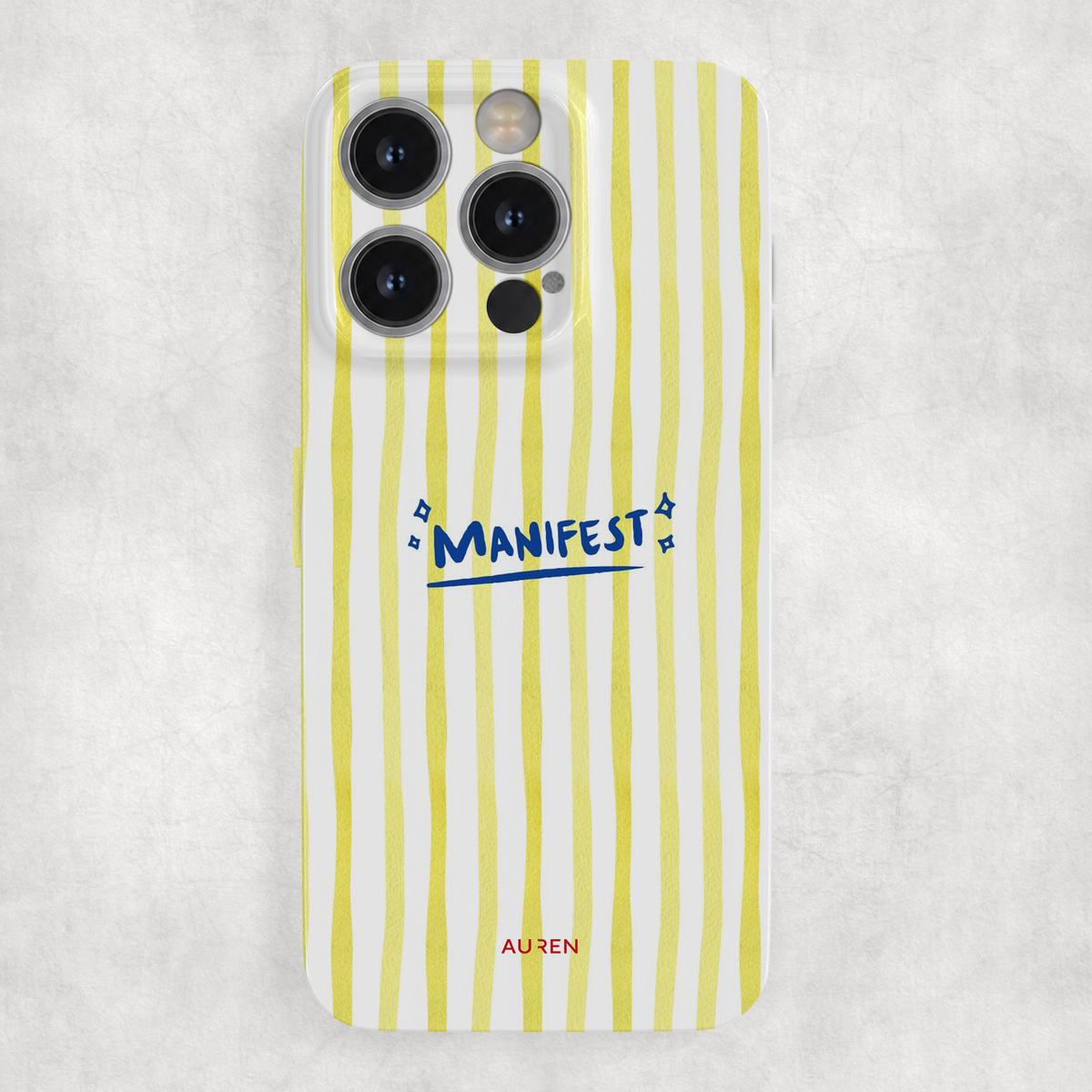 Auren Manifest Stripes Glossy Hard Case