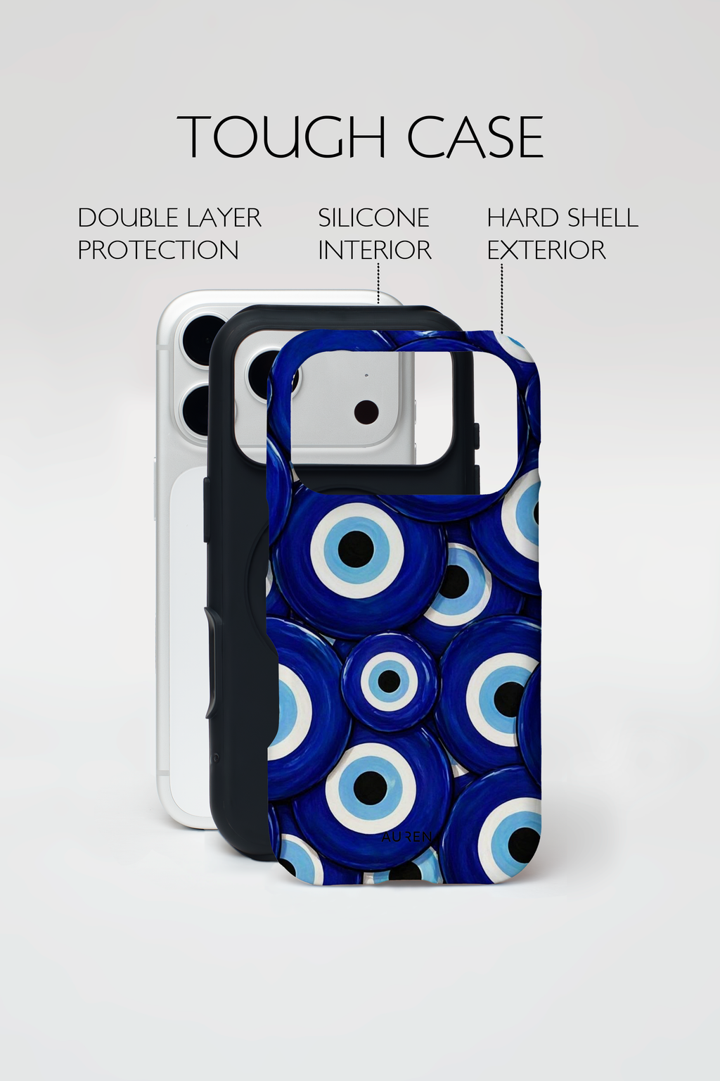 Auren Nazar Blue Case – Armor Series