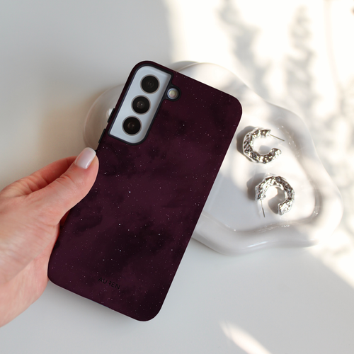 Auren Burgundy Galaxy Case – Armor Series