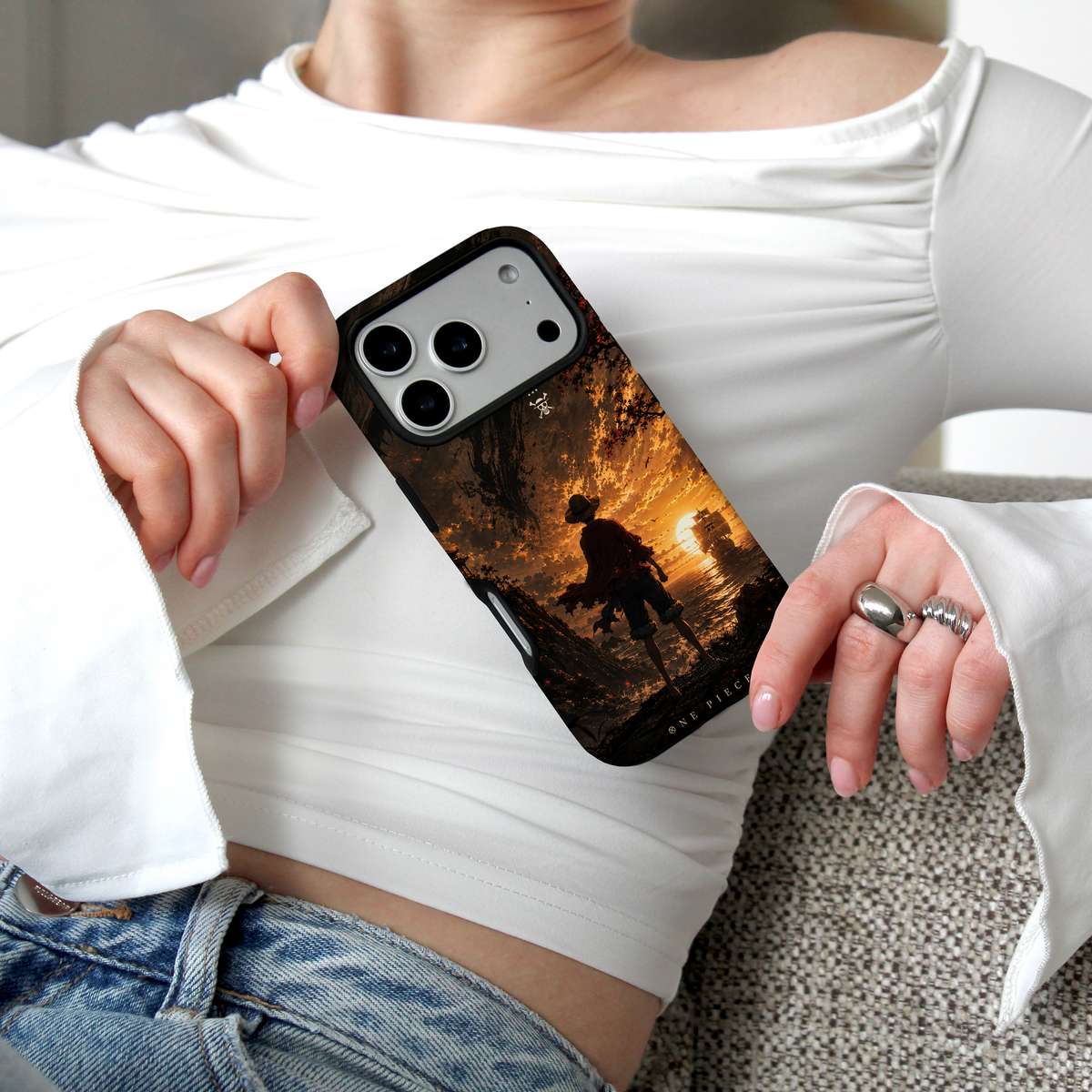 Auren Monkey D. Luffy (One Piece) Case – Armor Series
