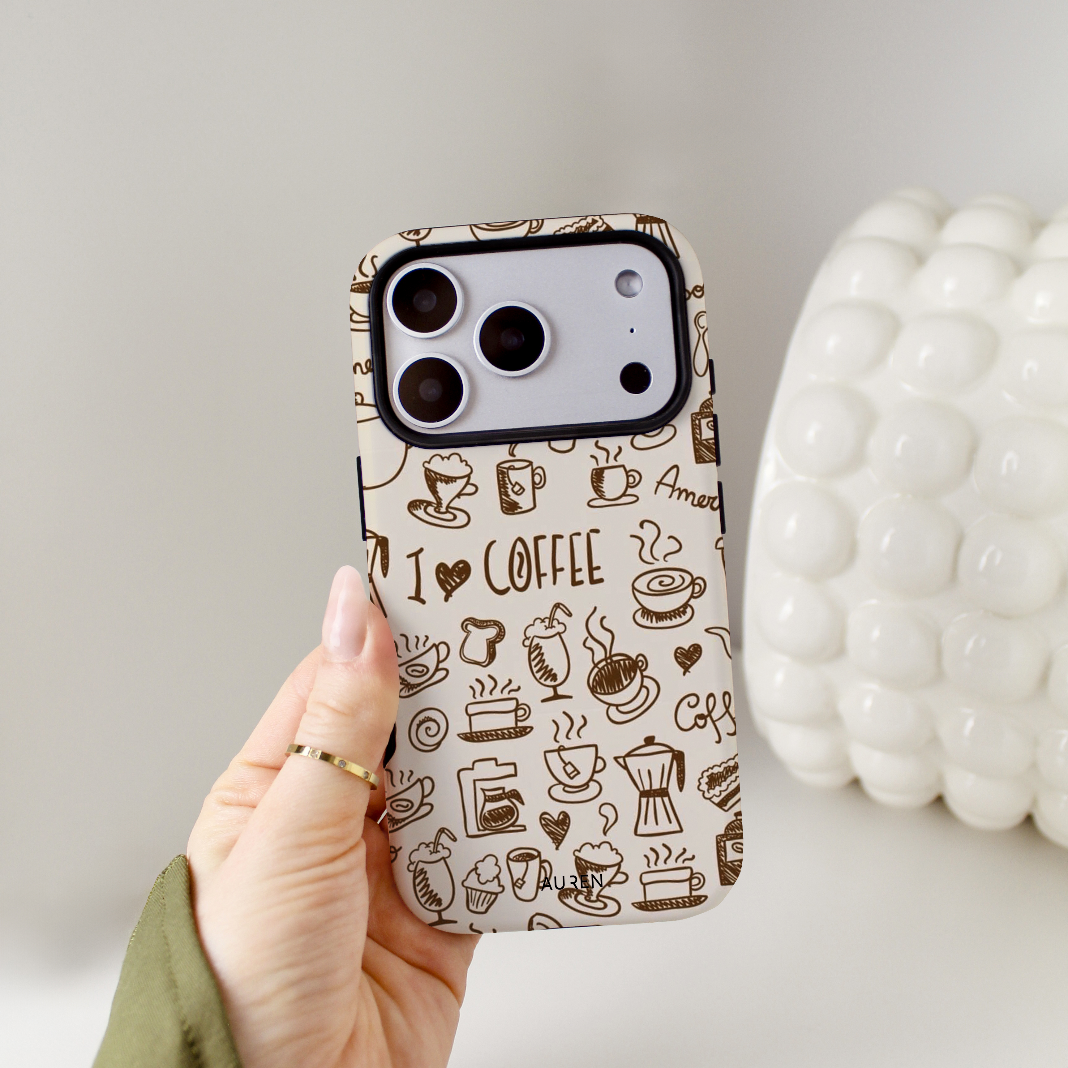 Auren Coffee Sketch Case - Armor Series