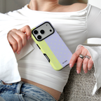 Auren Pastel Split Polka Dot Case - Armor Series