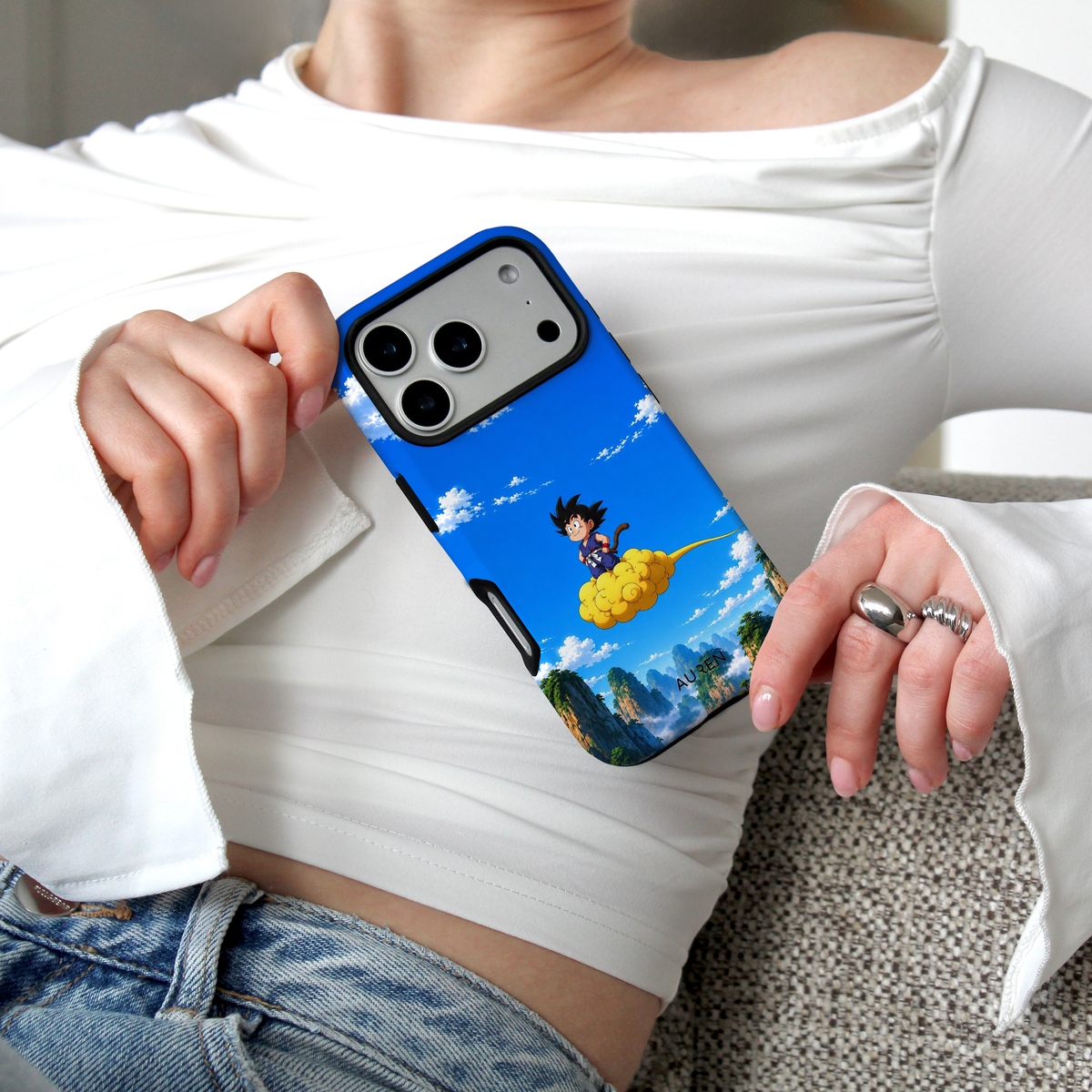 Auren Flying Nimbus Goku (Dragon Ball Z) Case – Armor Series