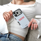 Auren Blue Love Stripes Case - Armor Series