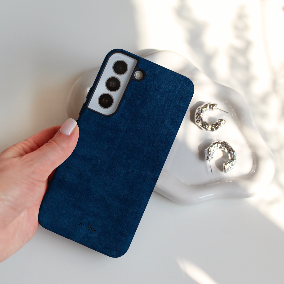 Auren Midnight Denim Case – Armor Series
