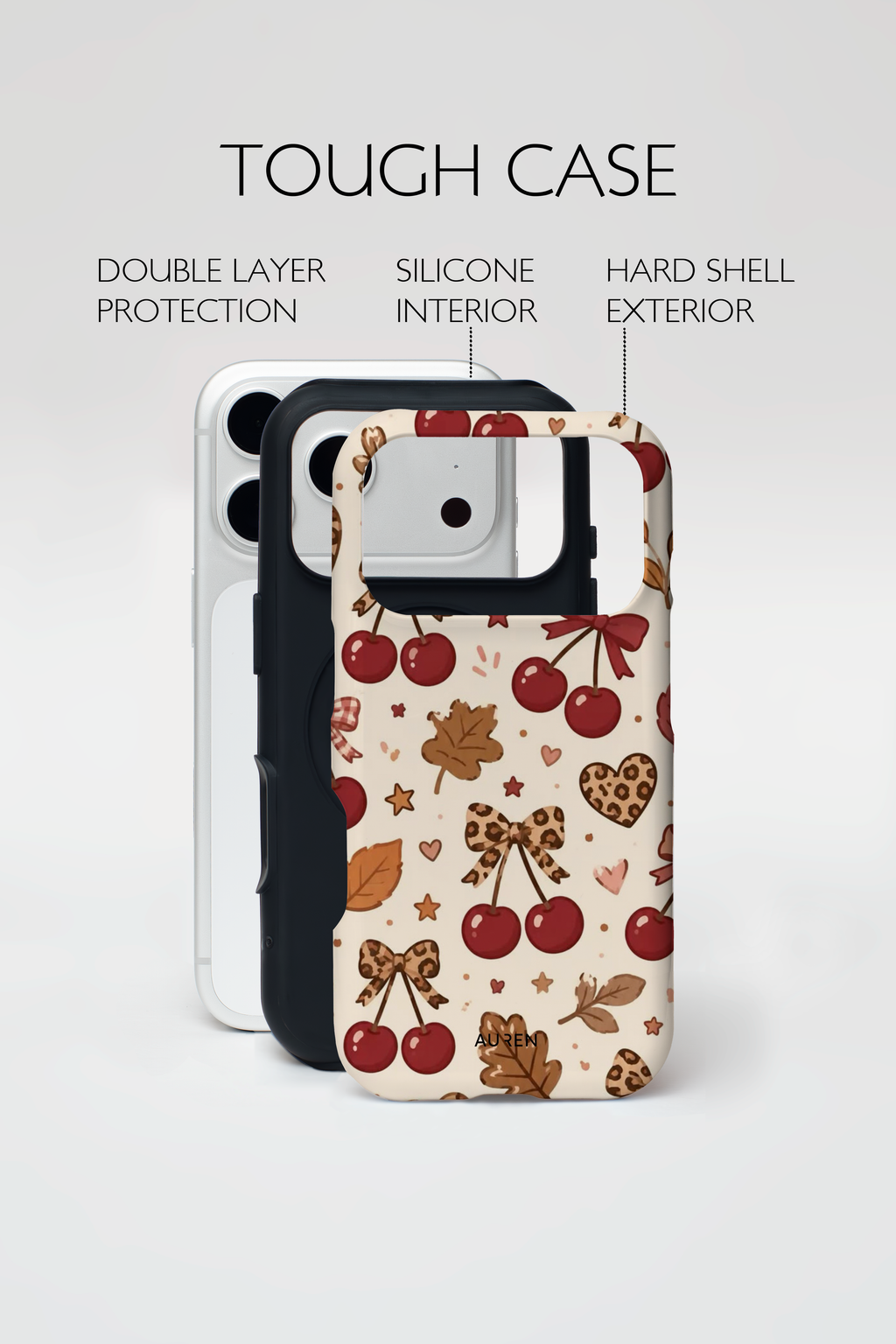 Auren Cherry Bow Affair Case – Armor Series