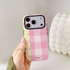Auren Pink Patchwork Case