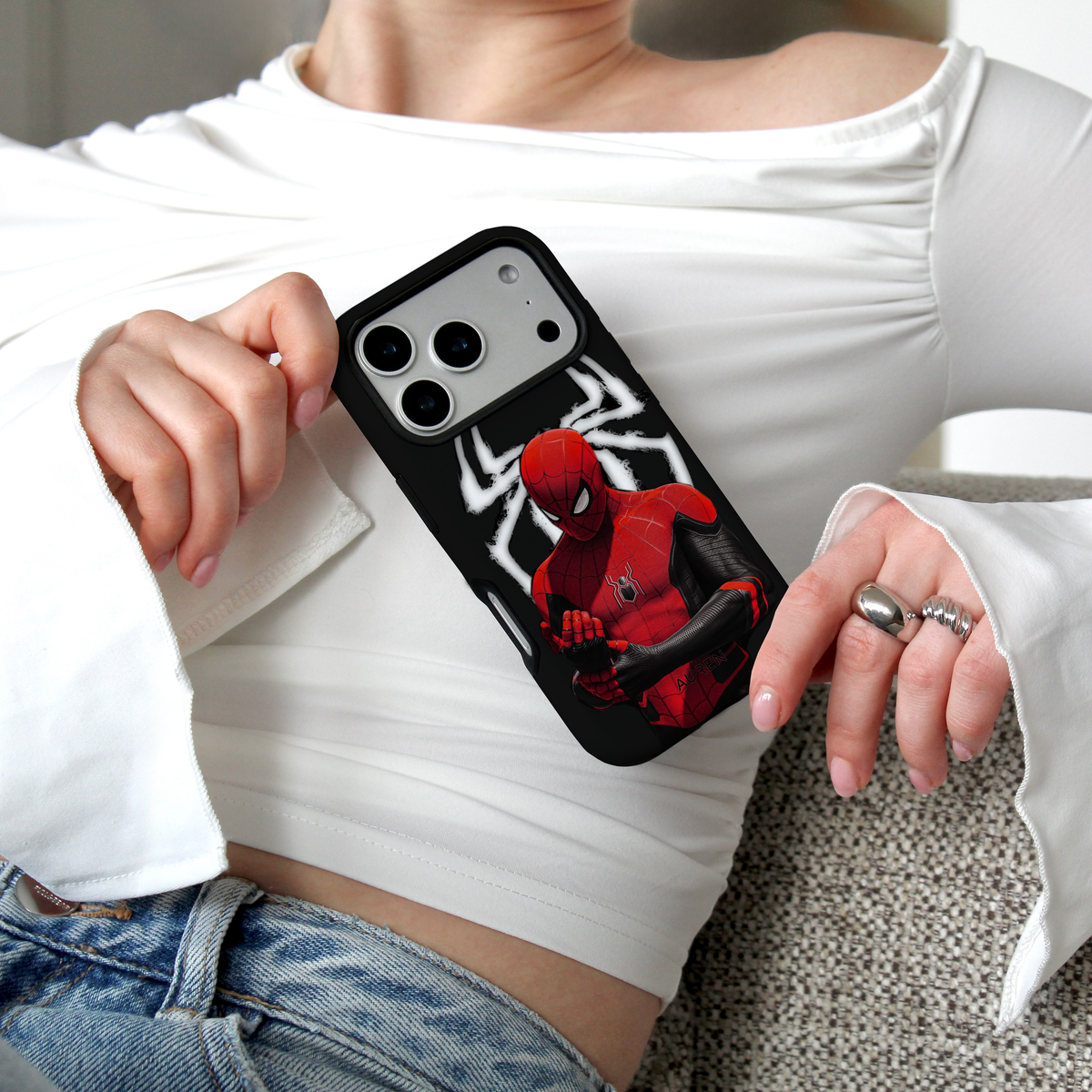 Auren Spider-Man (Symbiote) Case – Armor Series