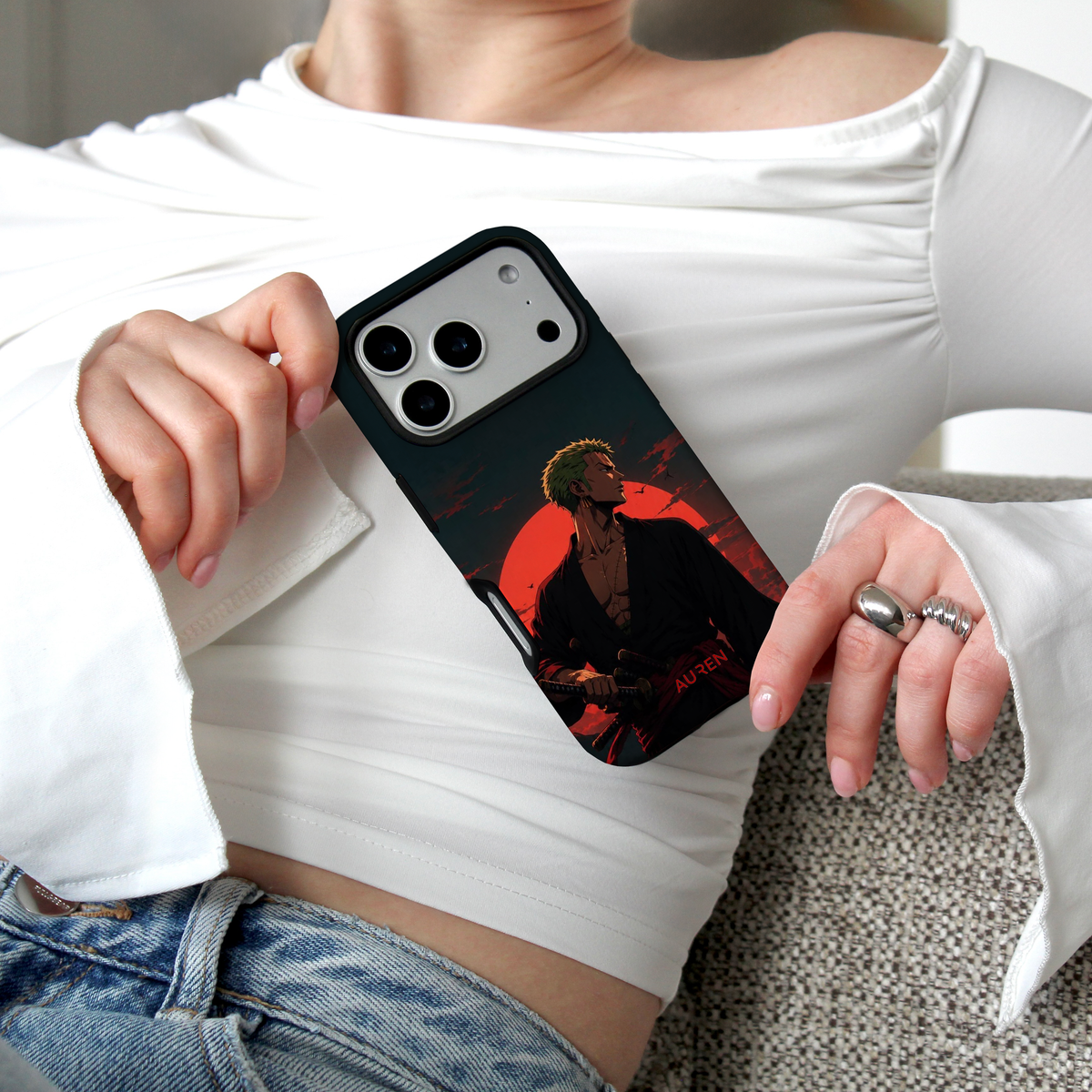 Auren Zoro Crimson Moon Case - Armor Series