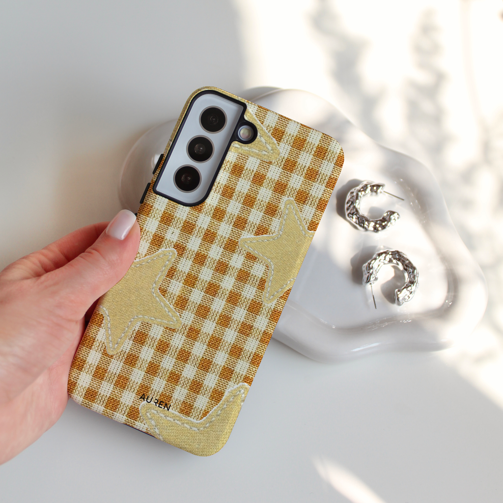Auren Golden Star Stitch Case