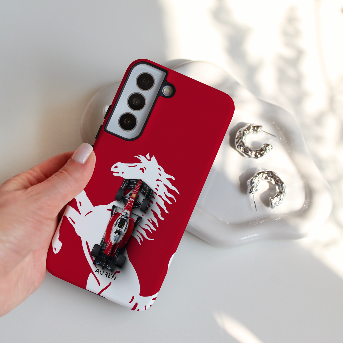 Auren Ferrari Prancing Horse Case – Armor Series
