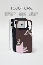 Auren Pink Leopard Star Case – Armor Series