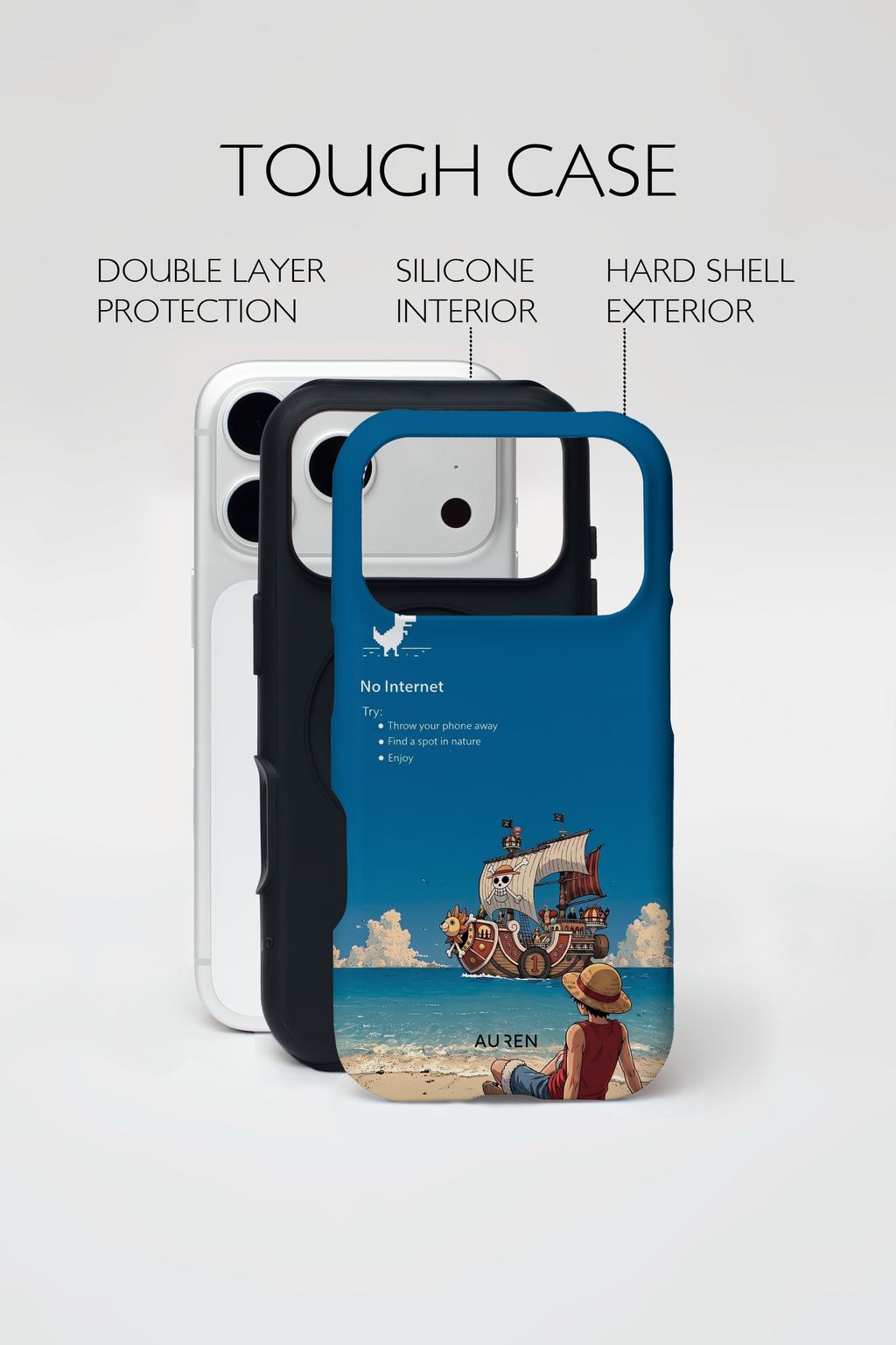 Auren No Internet Voyage (One Piece) Case – Armor Series