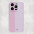 Auren Blush Mist Dots Glossy Hard Case