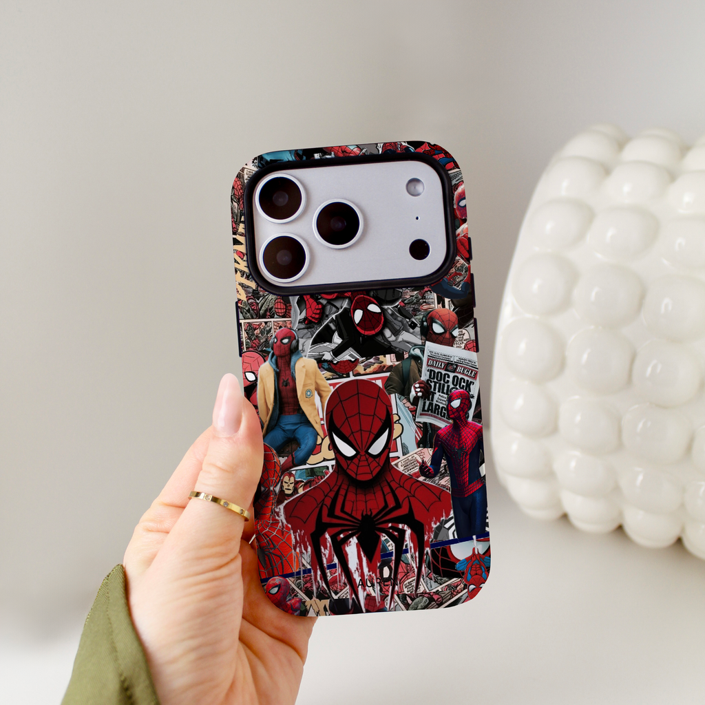 Auren Spider-Man (Spider-Verse Collage) Case – Armor Series