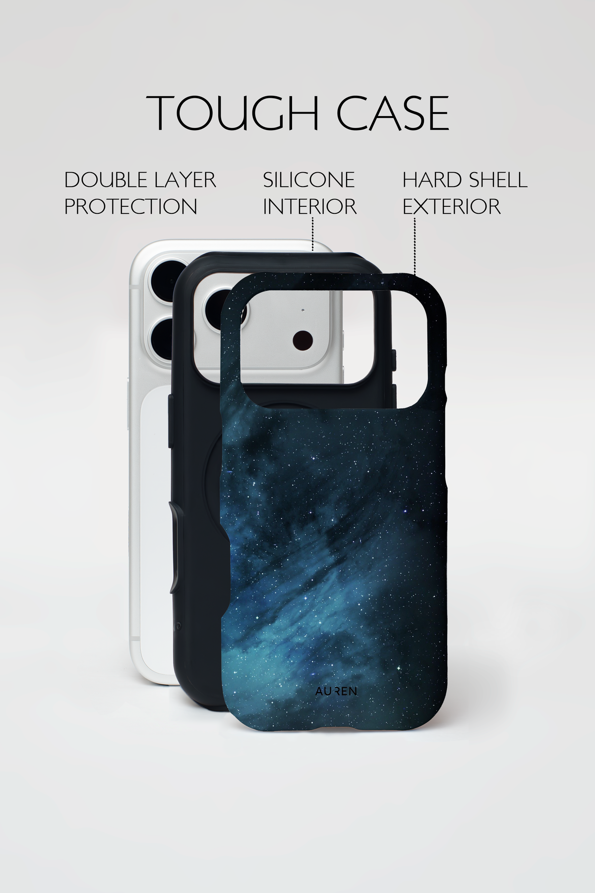 Auren Midnight Galaxy Case – Armor Series