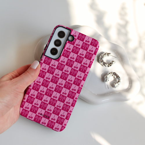 Auren Cherry Check Case - Armor Series