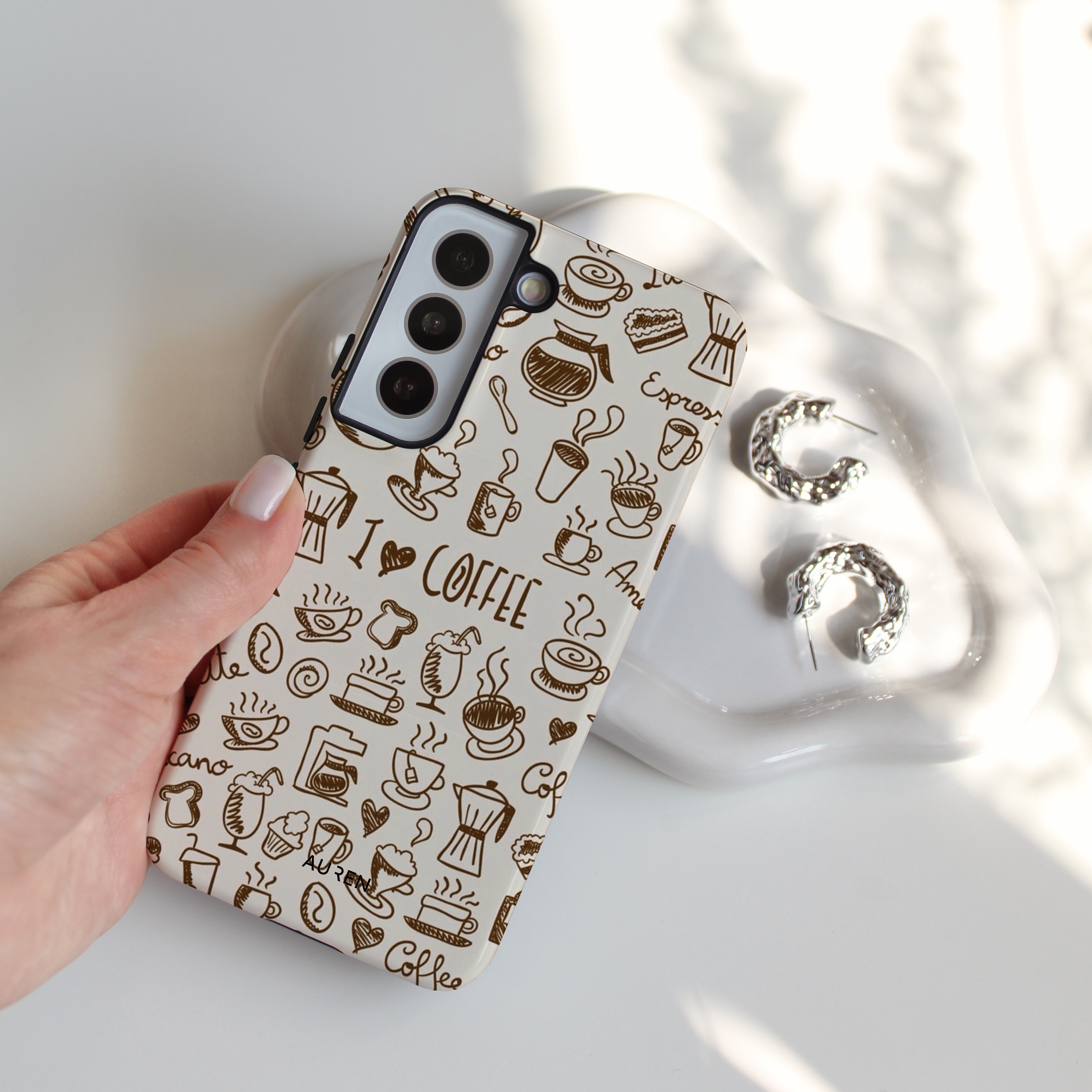 Auren Coffee Sketch Case - Armor Series
