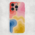 Auren Sunset Waves Glossy Hard Case