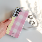 Auren Pink Patchwork Case