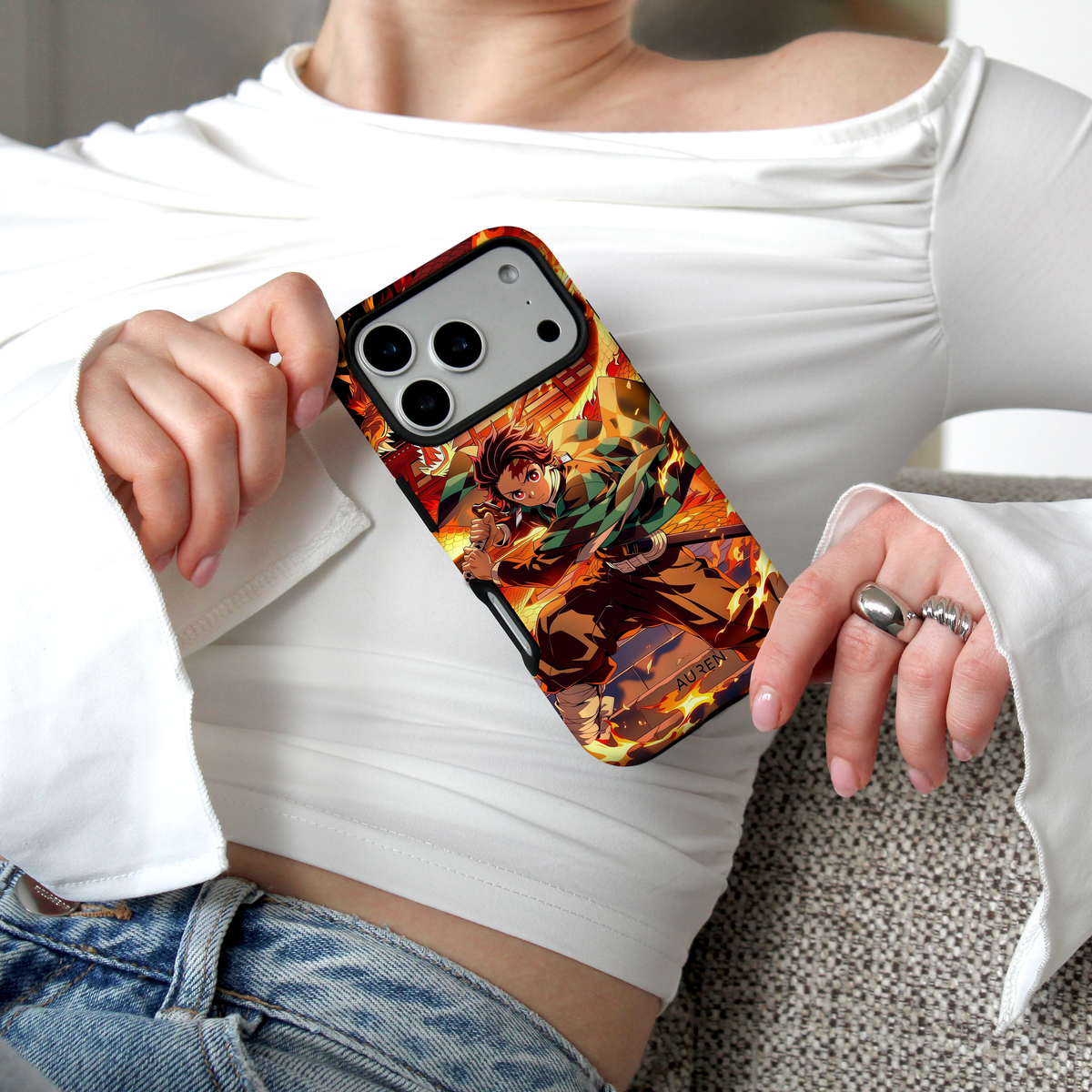 Auren Flame Hashira (Demon Slayer) Case – Armor Series