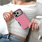 Auren Pink Pinstripe Case - Armor Series