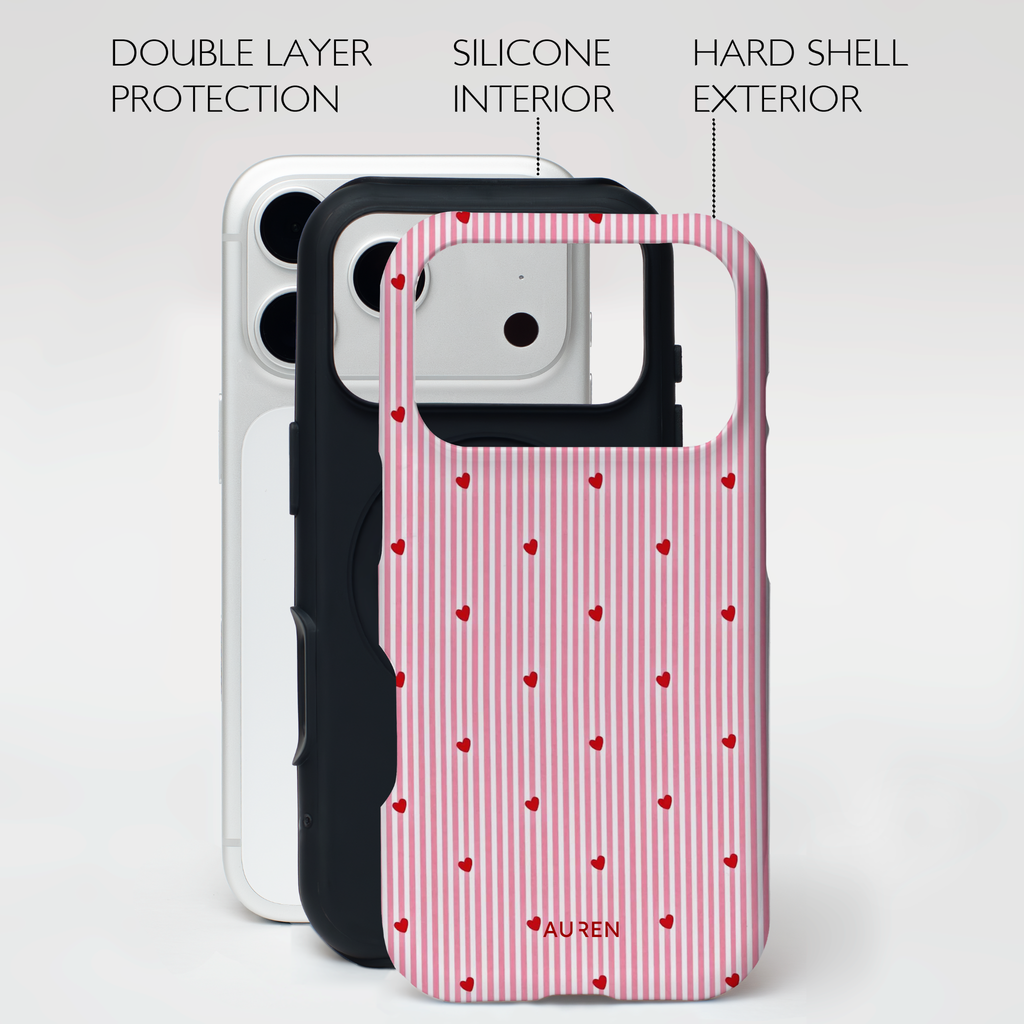 Auren Sweetheart Stripes Case - Armor Series